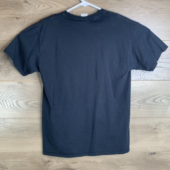 Celestial Space Native American Spirit Warrior Black T Shirt Size Medium - Picture 5 of 5